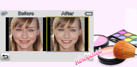 Retouche d'image sur le dernier Panasonic
